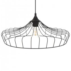 Suspension en métal filaire "Erin" D44 cm