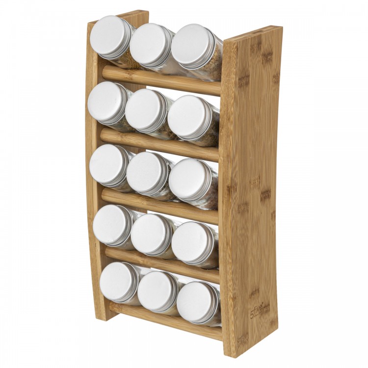 Etagère à épices en bois