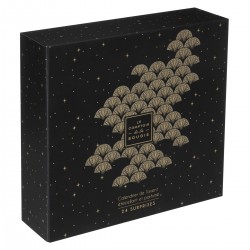 Coffret "Calendrier de l'Avent" 24 bougies