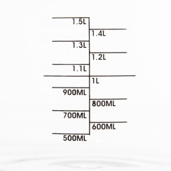 Balance doseur digitale en verre