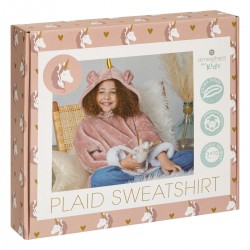 Plaid sweat à capuche Licorne - Divers modèles