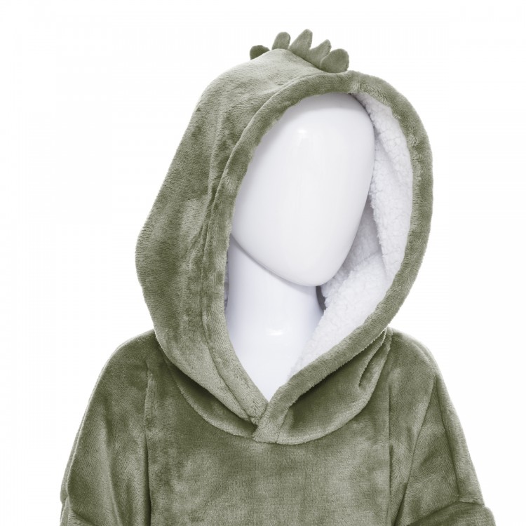 Plaid sweat à capuche Dino - Divers modèles Plaid sweat à capuche Dino - Divers modèles