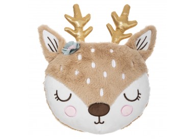 Coussin très chou, tête de biche, un accessoire pour la chambre d'enfant idéal - My Kozy Shop