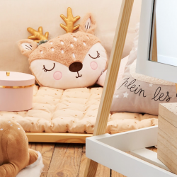 Coussin très chou, tête de biche, un accessoire pour la chambre d'enfant idéal - My Kozy Shop