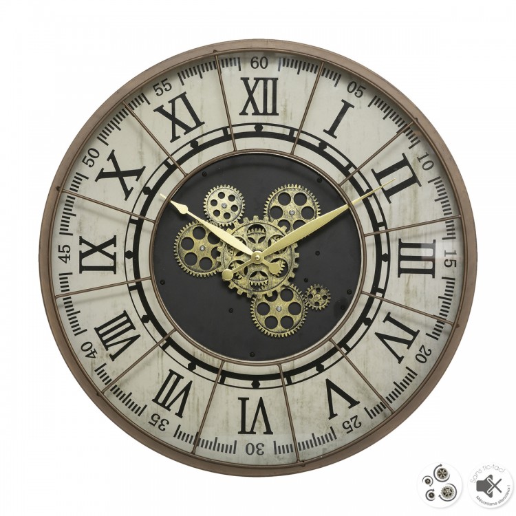 Horloge "Stella" en métal D57 cm