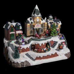 Village de Noël lumineux "Gare" - My Kozy Shop