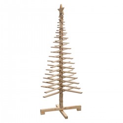 Sapin en bois articulé H150 cm