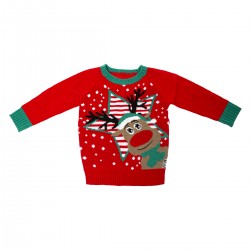 Pull de Noël enfant "Renne" - Plusieurs tailles