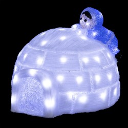 "Igloo et esquimau" lumineux extérieur 70 led - My Kozy Shop