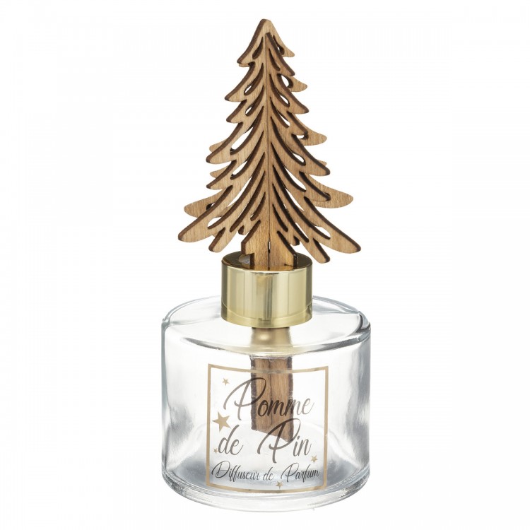 Diffuseur de parfum "Sapin" en bois 100 ml - My Kozy Shop