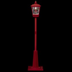 Lanterne d'intérieur rouge 180 cm Noël - My Kozy Shop
