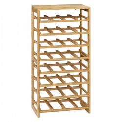 Rack à bouteille Linha en bambou pour 32 bouteilles My Kozy Shop image