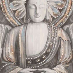 Toile imprimée "Bouddha" 58x58cm