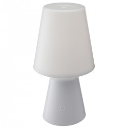 Lampe LED extérieur "Wiza" blanche - 2 tailles