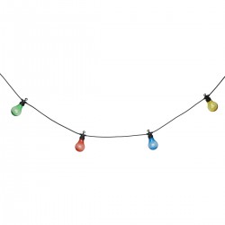 Guirlande lumineuse led multicolore extérieur solaire My Kozy Shop image