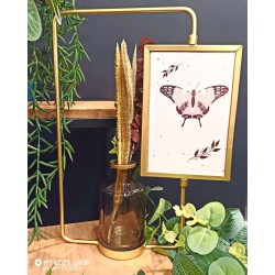 Cadre photo et sa composition de fleurs séchées, cadre en métal doré "Christina" My Kozy Shop photo