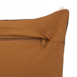 Coussin brodé "Hary" 30x50cm Pétrole - Divers coloris