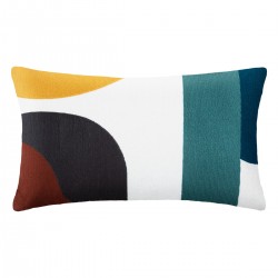 Coussin rectangulaire "Hary" multicolore