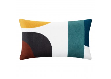 Coussin rectangulaire "Hary" multicolore My Kozy Shop image