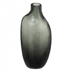 Soliflore irrégulier en verre teinté gris My Kozy Shop image