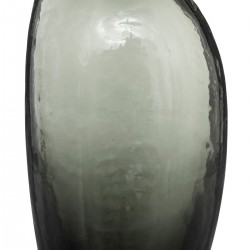 Soliflore irrégulier en verre teinté gris My Kozy Shop image