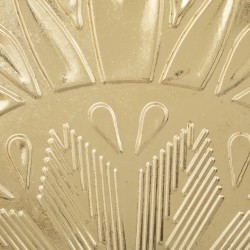 Décoration murale en métal doré "Aina" 57x70cm