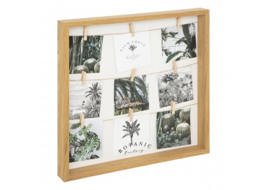 Porte photo en bois et cordelette en accroches pour photos Botanic Factory My Kozy Shop