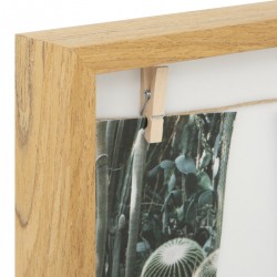 Porte photo en bois et cordelette en accroches pour photos Botanic Factory My Kozy Shop