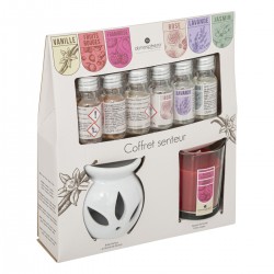 Coffret senteur Fruits Rouges assortiment d'huiles parfumées