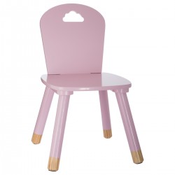 Chaise enfant Douceur disponible en 3 coloris, en bois