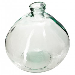 Verre rond grand format en verre recyclé transparent, My Kozy Shop