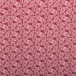 Nappe Olia anti-tâche rouge à motifs