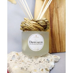 Diffuseur de parfum avec ses fleurs séchées Sieste à loumarin My Kozy Shop