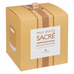 Bougie parfumée "Marty" de 600gr, au parfum subtil et doux de Palo santo. My Kozy Shop