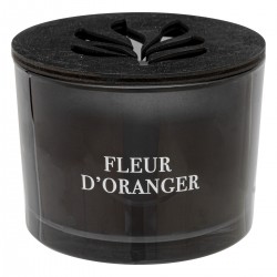 Bougie parfumée à la fleur d'oranger au design harmonieux et cosy