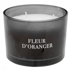 Bougie parfumée à la fleur d'oranger au design harmonieux et cosy