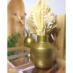 Mini bouquet de fleurs séchées et son fond palmier My Kozy Shop image
