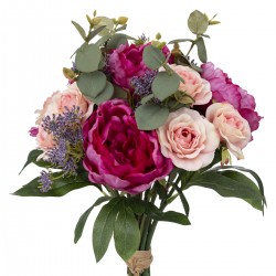 Bouquet de fleurs colorées artificielle idéal pour une table de mariage. My Kozy Shop Shop