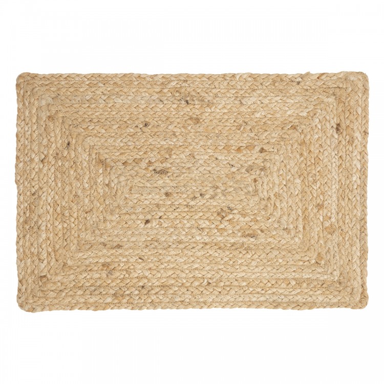 Set de table rectangulaire en jute. My Kozy Shop