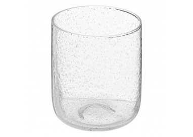 Offrez à votre table une touche d'élégance avec le gobelet bas "Naia" 30cl  en verre transparent.