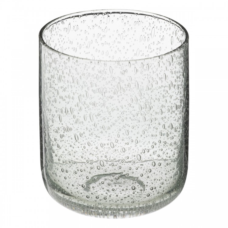 Offrez à votre table une touche d'élégance avec le gobelet bas "Naia" 30cl  en verre vert.