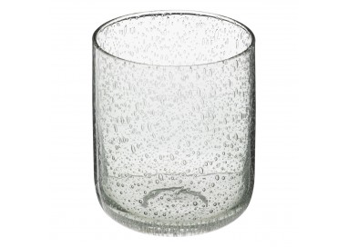 Offrez à votre table une touche d'élégance avec le gobelet bas "Naia" 30cl  en verre vert.