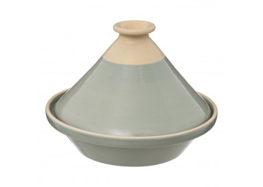 Plat Tajine Asma en céramique de 27 cm de diamètre vert