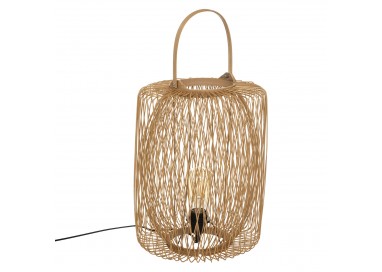 lampe "Sindy" au style ethnique chic en bambou. My Kozy Shop