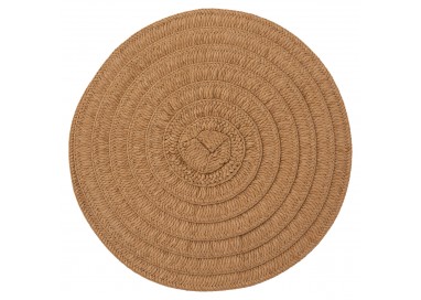 Set de table "Olivia" rond Camel, My Kozy Shop
