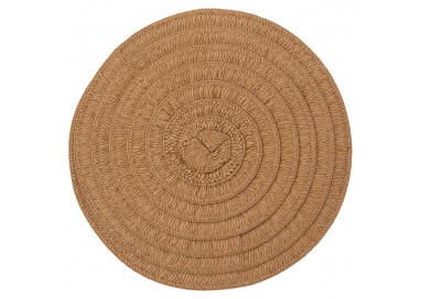 Set de table "Olivia" rond Camel, My Kozy Shop