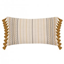 Housse de coussin motif ocre 30x50 cm. My Kozy Shop