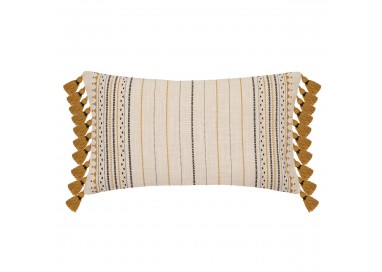 Housse de coussin motif ocre 30x50 cm. My Kozy Shop