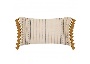 Housse de coussin motif ocre 30x50 cm. My Kozy Shop