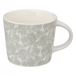 Mug "Rivi" 32cl au motif palmier, disponible en 3 coloris